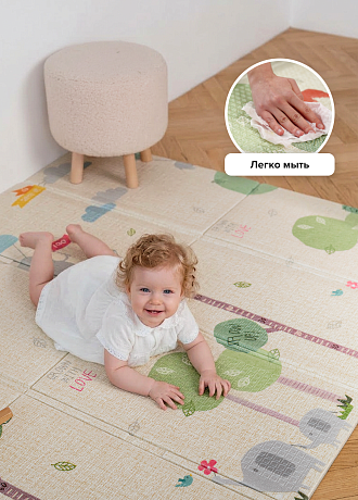 Портативный коврик Portable 140x200x1см, Веселая прогулка