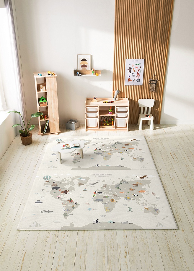 Фото 5 Коврик Pure Soft 210x140x1.5 см, Карта Мира Фото 5 Коврик Pure Soft 210x140x1.5 см, Карта Мира