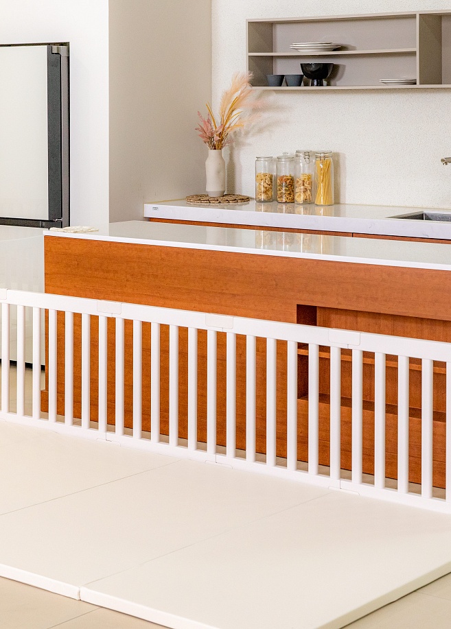 Фото 4 Детский манеж - двойной Parklon , Слоновая кость Фото 4 Детский манеж - двойной Parklon , Слоновая кость