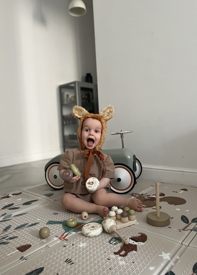 Фото 1 Портативный коврик Portable 140x200x1 см, Милые гномы Фото 1 Портативный коврик Portable 140x200x1 см, Милые гномы