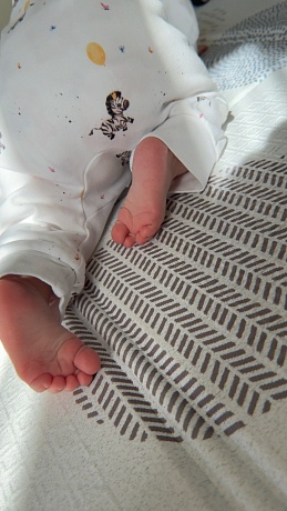 Cкладной коврик без каймы Sillky light 140x200x1 см, Уютные кружочки