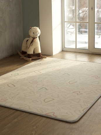 Коврик Prime Living 150x200x1 см, Пастель /Тераццо