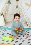 Фото 7 Коврик Pure Soft 190x130x1.2 см, Голубой и желтый дофамин