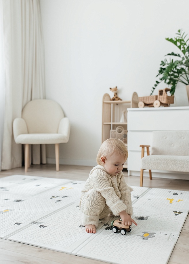 Фото 1 Портативный коврик Portable 140x200x1см, Лесные тропинки