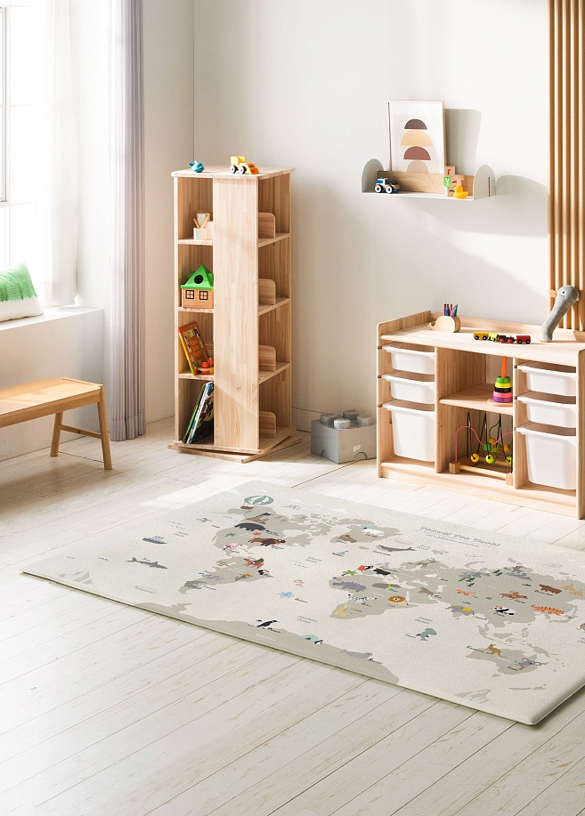 Фото 6 Коврик Pure Soft 210x140x1.5 см, Карта Мира Фото 6 Коврик Pure Soft 210x140x1.5 см, Карта Мира