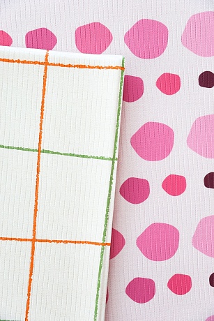 Коврик Pure Soft 190x130x1.2 см, Розовые точки