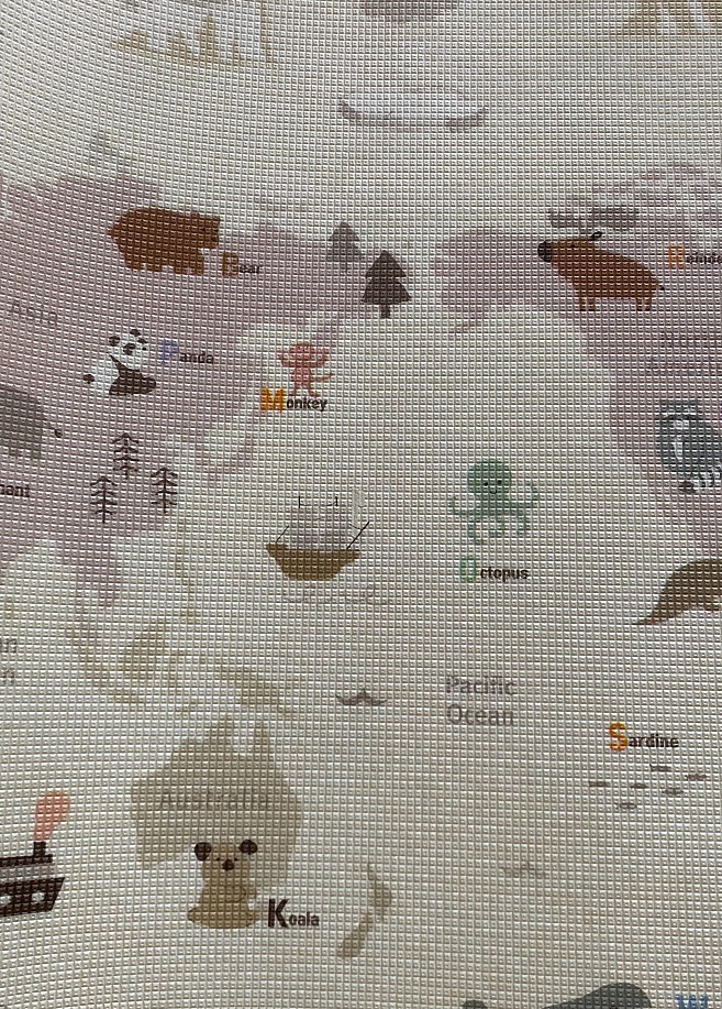 Фото 11 Коврик Prime Living 150x200x1 см, Чудесная дорога