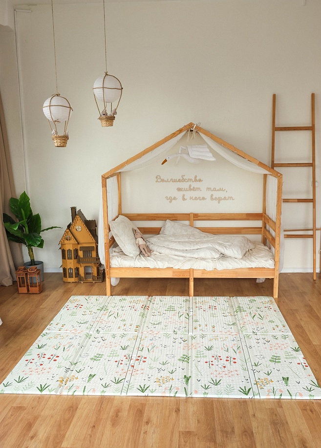 Фото 1 Портативный коврик Portable 180x200x1.5см, Мишка-садовник Фото 1 Портативный коврик Portable 180x200x1.5см, Мишка-садовник