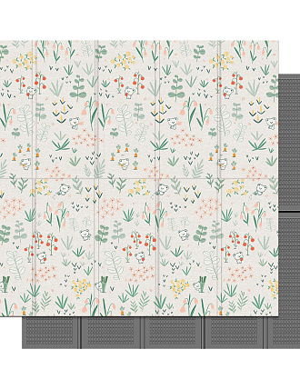 Портативный коврик Portable 180x200x1.5см, Мишка-садовник - 1