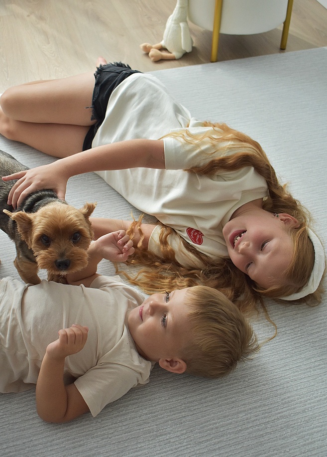 Фото 5 Коврик Cushion DustEnd 230х140х0.55 см, Благородный серый