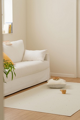 Коврик Cushion DustEnd 230х140х0.55 см, Крапинка