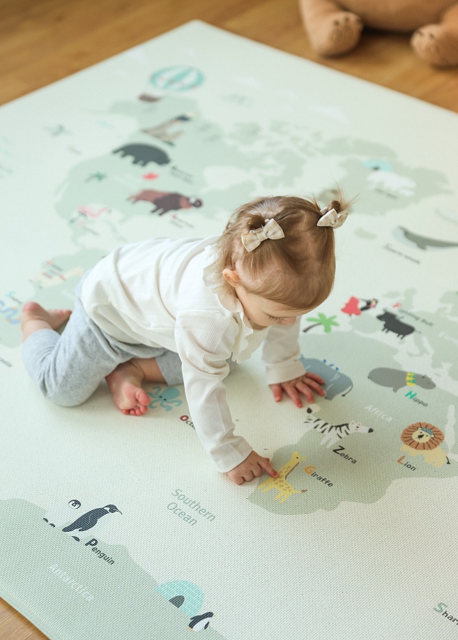 Фото 4 Коврик Pure Soft 210x140x1.5 см, Карта Мира Фото 4 Коврик Pure Soft 210x140x1.5 см, Карта Мира