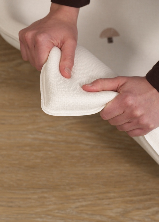 Фото 2 Коврик Parklon Pure Bubble mat 210х150х4 см, Пастельные тона
